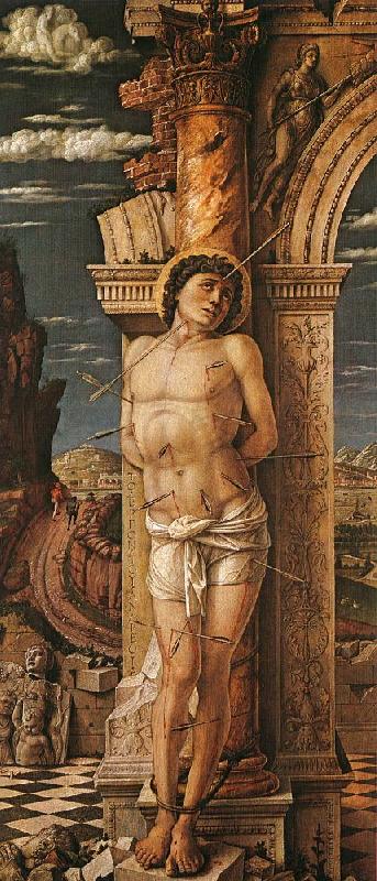 Andrea Mantegna St.Sebastian France oil painting art